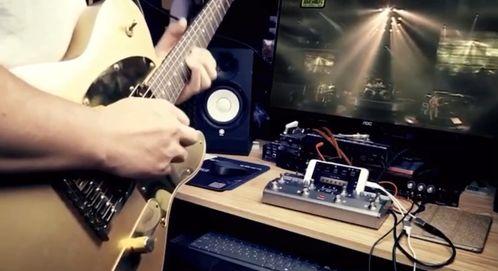 电吉他录视频,激情四溢的音乐之旅
